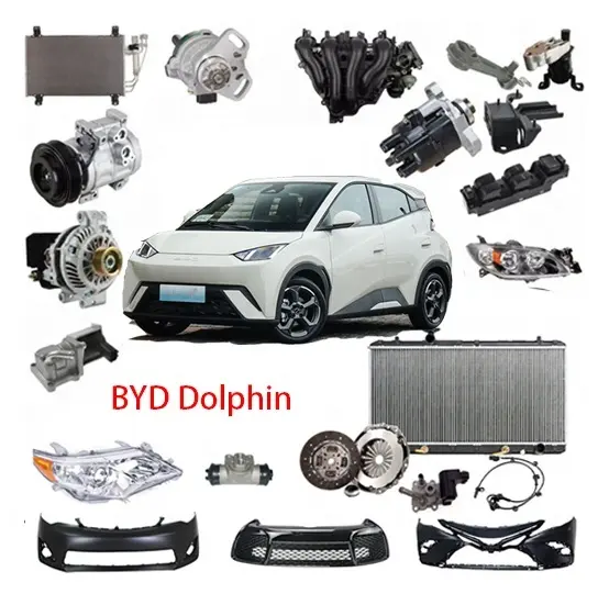 2024 Fournisseur de pièces de rechange automatiques BYD à coût élevé pour BYD F0 F3 G3 G3R e2 e3 e5 e6 S6 S7 Qin Tang Song Han EV DMI électrique