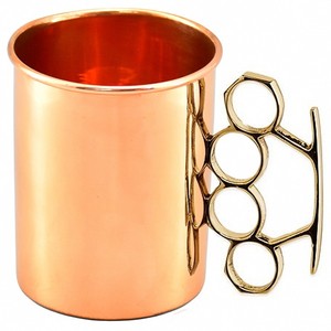 Wholesale Seller <b>Copper</b> <b>Mugs</b> with Unique Design Handle Pure <b>Copper</b> Made Trendy Style <b>Copper</b> <b>Mugs</b> For Sale - Product Image 1