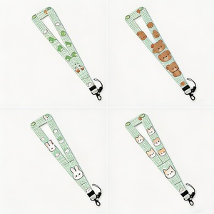 Fabricant sans minimum de commande, porte-clés personnalisés pas chers, impression sur polyester, sublimation, lanyards personnalisés avec logo - Product Image 5