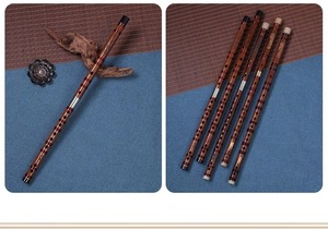Entrenamiento para principiantes en instrumentos tradicionales chinos <span class=keywords><strong>Flauta</strong></span> <span class=keywords><strong>de</strong></span> bambú <span class=keywords><strong>de</strong></span> dos secciones nítidas <span class=keywords><strong>de</strong></span> tono alto Dizi - Product Image 2