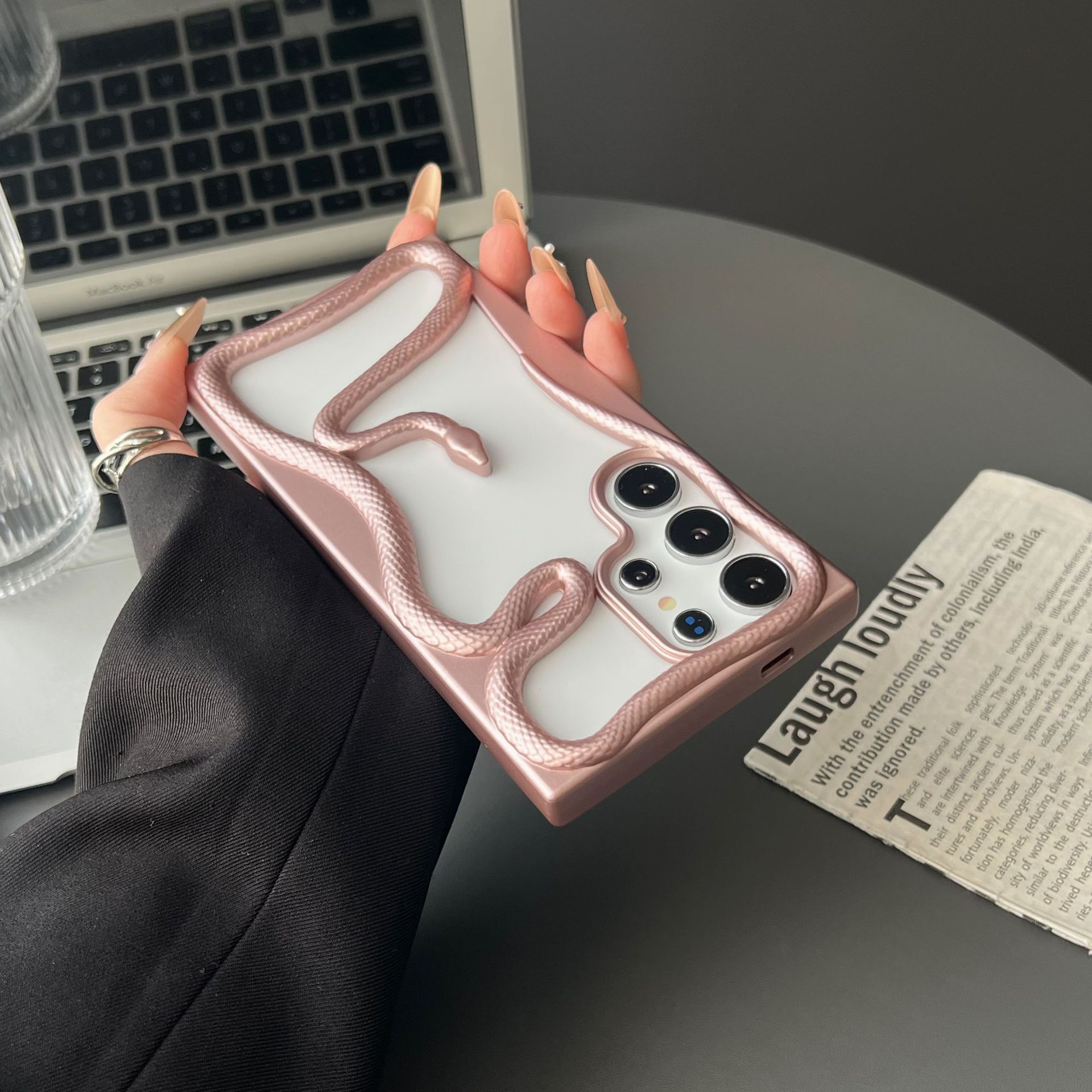 Matte pink