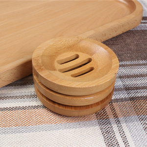 <span class=keywords><strong>Portasapone</strong></span> rotondo fatto a mano di bambù fatto a mano di viaggio organico del contenitore del sapone di Logo su ordinazione dell'accessorio del <span class=keywords><strong>bagno</strong></span> per la <span class=keywords><strong>doccia</strong></span> - Product Image 6