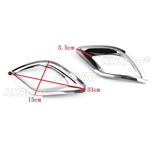 Embellecedor Cromado para Faros Antiniebla de Parachoques y Cubierta de Marco de Luces Traseras para Mazda Cx-5 Cx5 2013 2014 2015 2016, Estilo y Decoración - Product Image 3
