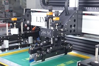 Máquina Automática de Serigrafía de Alta Velocidad LINGTIE, Máquina de Polvo, Curado UV, Certificación CE, Transferencia de Calor de Plástico de 300x400 mm