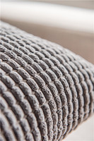 Housse de coussin décorative moderne en tricot à motif de grains de maïs, douce, pour canapé, vente en gros, directement de l'usine