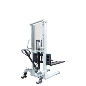 Apilador manual de 1 tonelada, apilador hidráulico de 1,6 M, carretilla elevadora Manual de elevación - Product Image 2