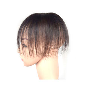 Pelucas coreanas Cosmo en Corea Premium (4x7)-7 pulgadas, peluca profesional de cabello humano, lisa y sedosa, de aspecto natural para uso en salón. - Product Image 1