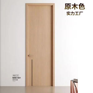 Top produttore in cina di alta qualità moderna porta interna in legno a filo Design per camera da letto Hotel per applicazione esterna - Product Image 2