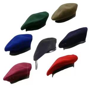 Béret Classique en Laine pour Femme, Béret pour Homme, Couleur Unie, Style Français, Chaud et Doux - Product Image 2