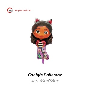 Globos <span class=keywords><strong>de</strong></span> Mylar <span class=keywords><strong>de</strong></span> <span class=keywords><strong>Gabby</strong></span>'s Dollhouse, Redondos <span class=keywords><strong>de</strong></span> 18 Pulgadas, <span class=keywords><strong>de</strong></span> Doble Cara, con Personaje <span class=keywords><strong>de</strong></span> <span class=keywords><strong>Gabby</strong></span> - Product Image 2