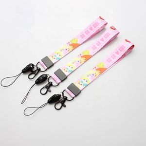 Personalizado poliéster sublimación impresa mano correa de muñeca cordón promocional cordón llavero - Product Image 3