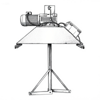 Hélice personnalisée lame de mélange continu palette Double turbine agitateur arbre agitant pour matériau à haute viscosité