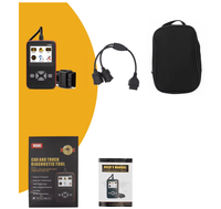 Escáner OBD2 de Alta Calidad V500 para Camiones de Trabajo Pesado, J1939 J1708 9-36V OBDII, Herramienta de Diagnóstico para Vehículos Comerciales, Lector de Códigos de Error