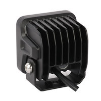Aurora 3 pouces 20W LED barre de lumière de travail Cube côté Shooter Pod blanc ambre lampe stroboscopique SUV ATV camion feux de conduite accessoires de voiture