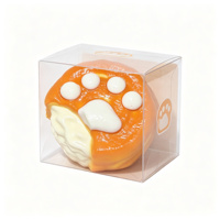 Boîte Mystère : Ensemble de Jouets Squishy Chien Pomme en Silicone de Qualité Alimentaire à Remontée Lente, Anti-Stress et Anti-Anxiété, Jouet Fidget Surprise Boîte Aveugle