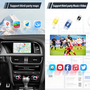 Junsun กล่องโมดูลรถยนต์ระบบแอนดรอยด์แบบไร้สาย, กล่องโมดูลสำหรับรถยนต์ Audi A1 A4 A5 A6 A7 A8 Q3 Q5 <span class=keywords><strong>Q7</strong></span> 2010-2018 rmc MMI 3G หน้าจอกระจกลิงก์ - Product Image 5