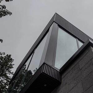 4mm alucobond đen bên ngoài mặt tiền 5*12 ft nhôm Composite Panels Chất lượng cao pvdf/feve ACM Bảng điều khiển - Product Image 2