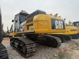 Machine d'occasion Cat 340D à faibles heures Accélérateur électronique Original AC en bon état Test Drive disponible - Product Image 5