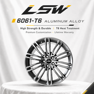 ล้อแม็กซ์ LS8153 แบบกำหนดเอง PCD ET CB ขนาด 15-26 นิ้ว 5 ก้าน สำหรับ Honda Toyota Lexus Infiniti A  ล้อฟอร์จดัดแปลงสำหรับตลาดอะไหล่ - Product Image 4