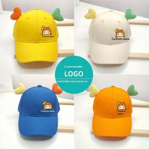 Gorra de Béisbol Infantil con Logotipo Personalizado en Relieve, Estilo de Dibujos Animados, Visera Curva de Algodón, para Eventos Promocionales, Fiestas de Cumpleaños - Product Image 4