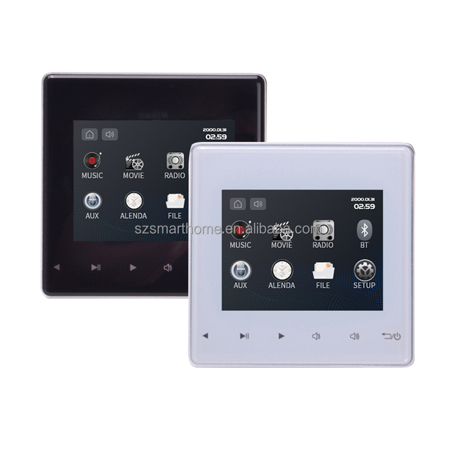 4 Inch Background Music Host Independent Music Playback Smart Control System Home Automation Blue-tooth Wall Amplifier