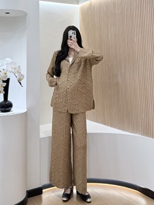 Completo Miyake Plissettato da Donna: <span class=keywords><strong>Blazer</strong></span> Ampio e Pantaloni a Gamba Larga, Ricamato, Effetto Snellente, Drappeggiato, Sensazione di Alta Qualità, Tinta Unita, Casual, in Poliestere, Lungo - Product Image 2
