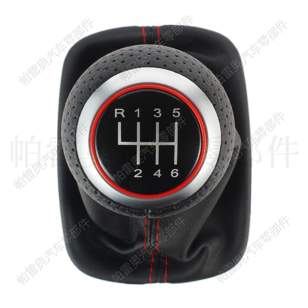 เกียร์ 6 R บนซ้าย เส้นสีแดง