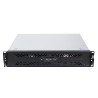 Boîtier de serveur 2u à très courte profondeur de stockage, châssis de serveur en rack, boîtier d'ordinateur industriel avec Position de carte mère Micro Atx