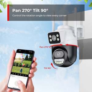 Cámaras de CCTV Baratas Ninivision con Pantalla 4 para Casa, Oficina, Automóvil, Cámaras de Seguridad Ocultas de 6K, Máquina de Seguridad ACF, Globos - Product Image 3