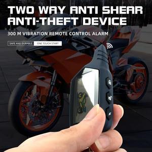 Alta Qualidade LCD <span class=keywords><strong>Two</strong></span>-<span class=keywords><strong>way</strong></span> PKE Display Nível De Óleo Motocicleta Carro Anti-roubo Sistema De Alarme De Segurança Motocicleta Bloqueio Acessórios - Product Image 3