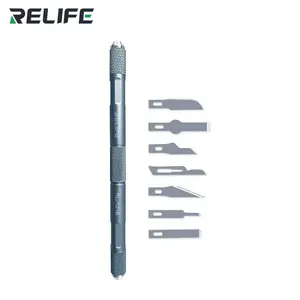 Relife RL-101B 8 em 1 escultor de volta vidro removedor celular remodelar ferramentas