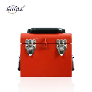 SMILE 사용자 정의 고품질 소형 금속 도구 상자 금속 상자 제작 작업장 야외 금속 도구 상자
