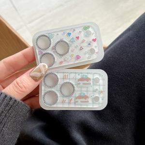 Protezione per Obiettivo Fotocamera in Vetro Temperato con Design Cartoon Invernale e Glitter per Apple <span class=keywords><strong>iPhone</strong></span> 17 Pro Max, Protezione Tutto-in-Uno - Product Image 6