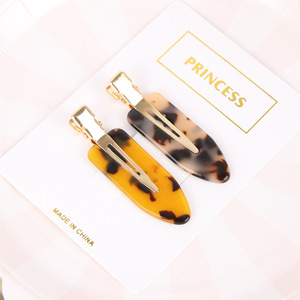 Pinzas para el Cabello de Acetato con Forma de Hoja, Color Degradado, Alta Calidad, para Uso Diario de Mujeres - Product Image 5