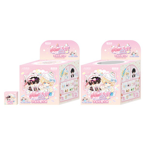 48 lots en gros CardFun "Le dilemme du Sirène" Série Fête des desserts - Boîte de collection de boîtes mystères avec aimants de réfrigérateur et sucreries - Product Image 1