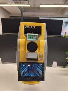 Station totale robotisée professionnelle SOUTH NS30 + Contrôleur H6 Plus + <span class=keywords><strong>Logiciel</strong></span> Survstar +360 ° Recherche de prisme pour la topographie terrestre - Product Image 2