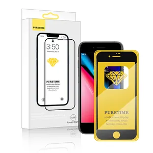 Защита экрана мобильного телефона для iPhone 8 Plus Оптовая Продажа твердость 9H HD прозрачное закаленное стекло Защита экрана телефона