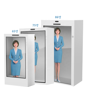 LCD 3D ba chiều hộp tương tác cảm ứng hồng ngoại ai kỹ thuật số con người trong suốt ba chiều Showcase - Product Image 5