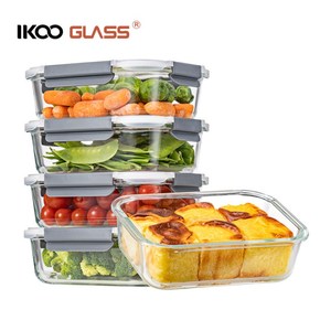 Glass Containers 24 Piece Superior Glass Food Storage Containers Set Borosilicate Glass Meal Prep Food Container With Lid
