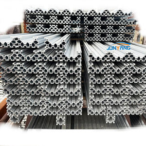 JUNYANG alluminio fabbrica stampo aperto su misura profili in alluminio industriale estruso di varie dimensioni e scenari applicativi - Product Image 1