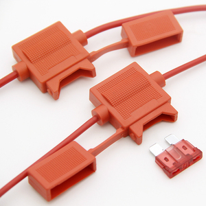 12 วัดผู้ถือฟิวส์ ATC กล่อง in-Line สาย Awg ทองแดง 12V 30A ใบมีดมาตรฐานปลั๊ก Socket