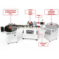 Etiquetadora Automática SKILT para Botellas, Frascos, Latas, Latas de Cerveza, Aplicador de Etiquetas de Vino con Impresora, Fabricante