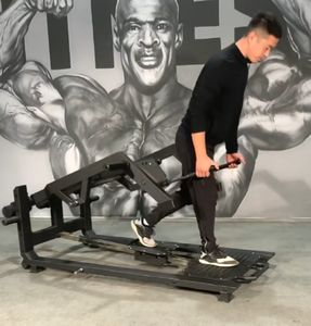 جهاز تمارين اللفنج العكسي قابل للتعديل وقابل للتخصيص، شديد التحمل لبناء عضلات الأرداف، مجموعة كاملة، يعمل بالألواح الموزعة - Product Image 6