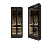 Nouveau meuble de maison, armoire à vin en bois moderne avec design écologique, présentoir multifonctionnel pour la maison, le restaurant, le bar