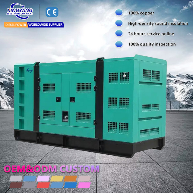 With Trailer Soundproof Power Generator Diesel 30Kva 40 Kva 50Kva 100Kva Mobile Trailer Ac Diesel Generator for Tractor