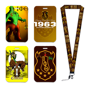Cordons de fraternité Iota Phi Theta, porte-badge d'identification, étui pour carte de bus, étui pour carte de transport, étui pour carte bancaire, porte-carte - Product Image 2
