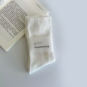 गर्मियों में महिलाओं के मोजे की <span class=keywords><strong>2026</strong></span> नई महिलाएं कपास के मोजे पैकेजिंग ब्रांड के क्रू व्हाइट - Product Image 6