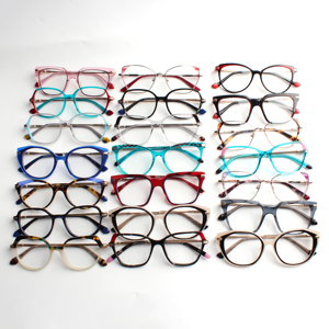 Assortiment <span class=keywords><strong>de</strong></span> montures <span class=keywords><strong>de</strong></span> lunettes <span class=keywords><strong>de</strong></span> <span class=keywords><strong>vue</strong></span> prêtes à l'emploi en acétate laminé, à prix abordable - Product Image 5