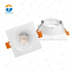 Mô-đun Đèn <span class=keywords><strong>Led</strong></span> Gắn Đèn Âm Trần Xoay Nhôm Gu10 Gu5.3 Mr16 Khung Đèn Pha Chiếu Sáng Tại Chỗ - Product Image 4