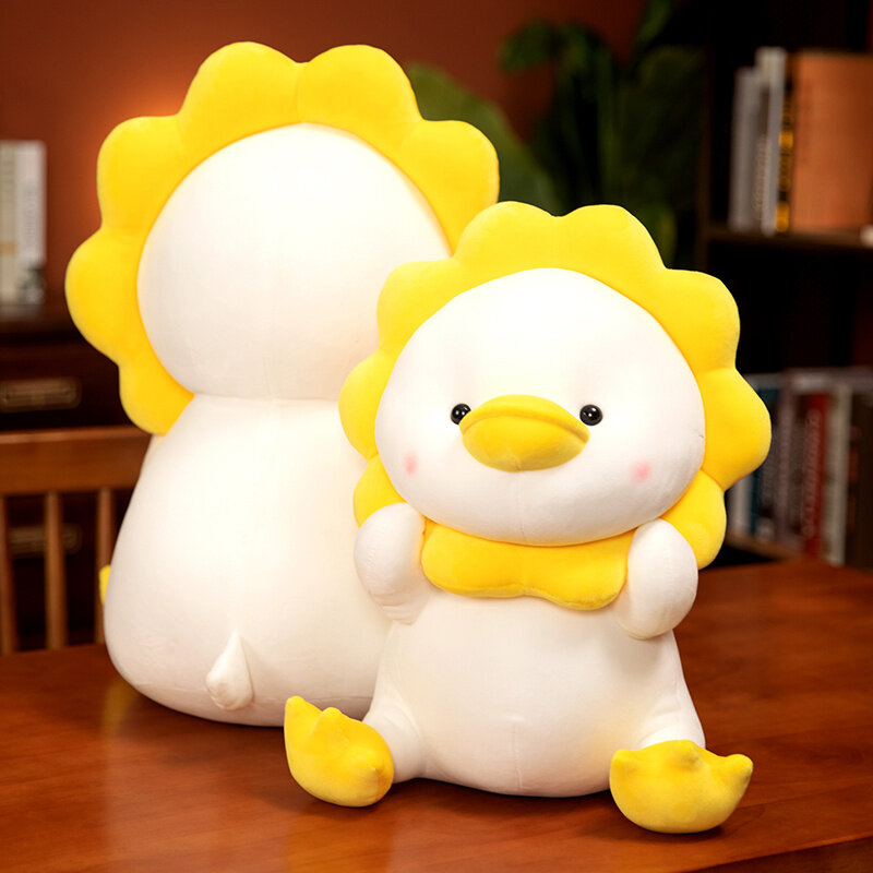 アヒルぬいぐるみ太陽ぬいぐるみ黄色ぬいぐるみアヒルぬいぐるみ